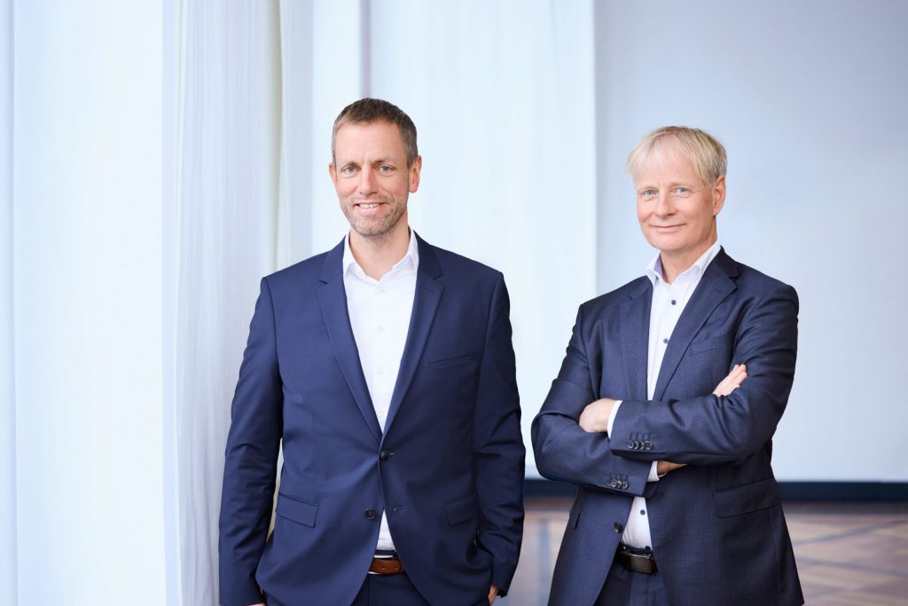 Vorstände, v. l. n. r. Hendrik Janssen und Sven Marxsen
